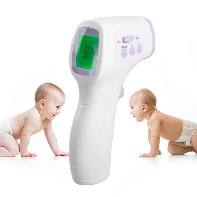Цифровой термометр Мути-функция бесконтактный электронный детские измерения Бесконтактный лоб ЖК Инфракрасный термометр для ребенка