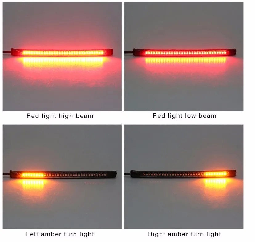 Kebedemm, 2 шт., новинка, 32LED, мотоциклетный светильник, гибкий задний тормоз, стоп-сигнал, сигнальный светильник, номерной знак, лампа для мотоцикла, автомобильный светильник