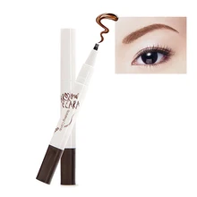 Брови татуировки ручка мануального татуажа бровей, карандаш для бровей вилка наконечник бровей Music Flower Жидкий Макияж для бровей Водонепроницаемый wenkbrauw ручка