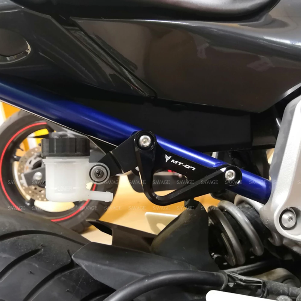 CNC задние накладки для ног YAMAHA MT 07 MT07 FZ FZ07 2014 2019 аксессуары мотоциклов с