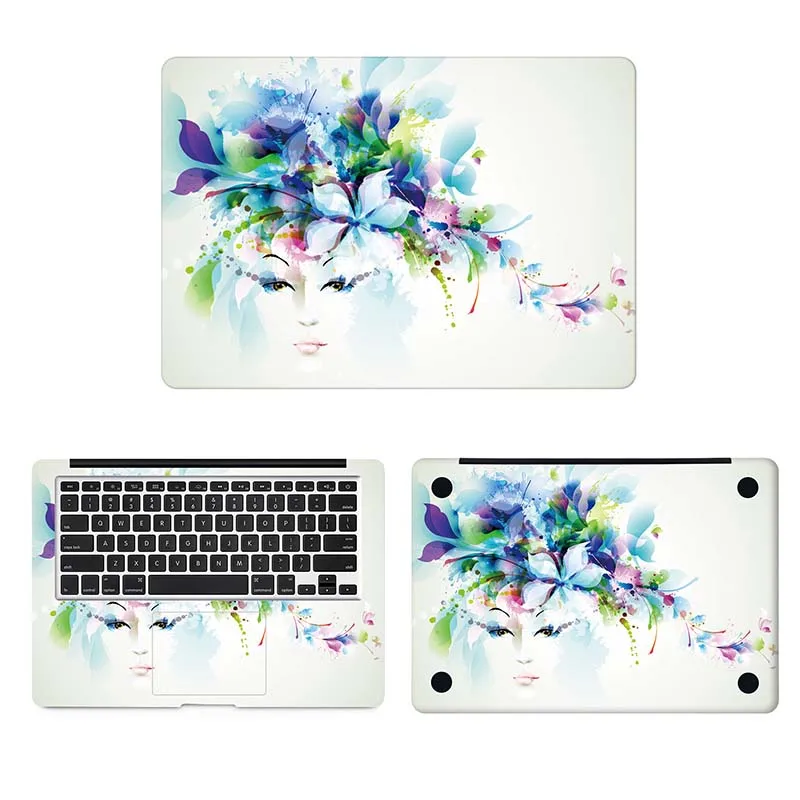 Flower Fairy Laptop Skin Sticker for font b Apple b font font b Macbook b font