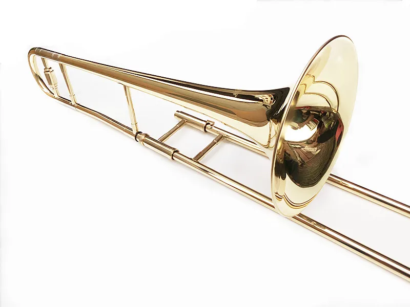Professional performance level Brass imported tenor slide trombone