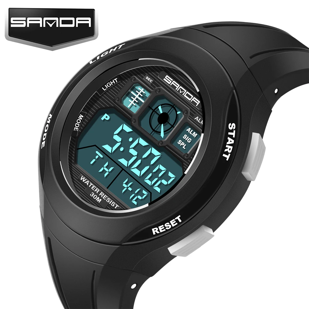 Prix pour Sanda marque de luxe hommes sport montres de plongée 30 m numérique led militaire montre hommes mode casual électronique montres hot horloge Prix pour Sanda marque de luxe hommes sport montres de plongée 30 m numérique led militaire montre hommes mode casual électronique montres hot horloge