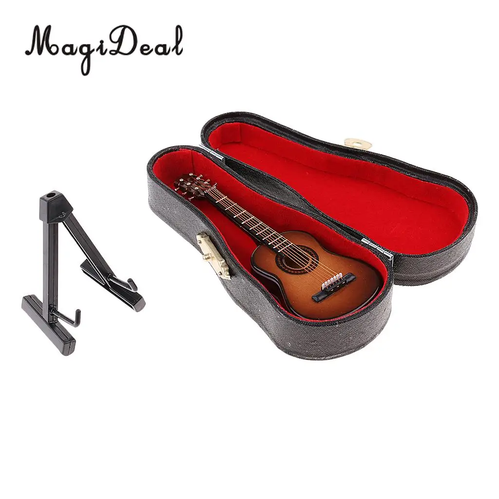 MagiDeal 1/6 Scale Handmade Classic Guitar Model Instrument for 12 Inch Action Figure Doll Toys Soldier Model DIY Accessories