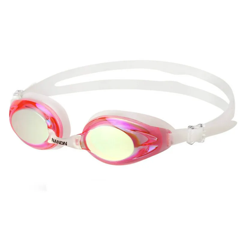 

NANDN New Professional Swim Eyewear Anti-Fog UV Adjustable Swimming Goggles Men Women Waterproof Silicone Glasses Adult Eyewear