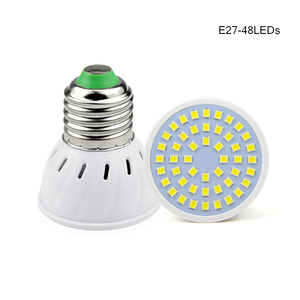 220 V 230 Чашеобразный Светодиодный прожектор лампы SMD2835 светодиодный светильник E27