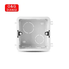 Plastic Wall Switch Waterproof Cover Box for 86type Wall Switch and Socket of Bathroom Kitchen Accessory Protective Box