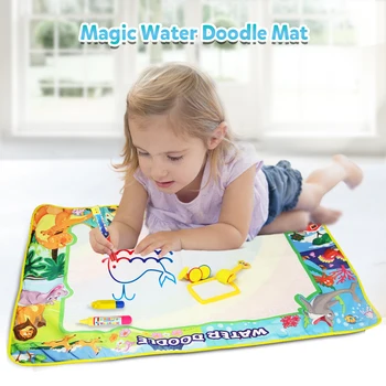 

Cute Animal Pattern Magical Drawing Mat Water Painting Toy Gift set for Children Educational Learning Toy Enlighten Toy for Kids