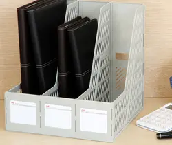 Многослойная стека может без вспышки Творческий офисном компьютере коробка для хранения файлов стойку коробка a4 папку Полки