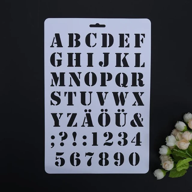 Free Printable Alphabet Stencils Templates