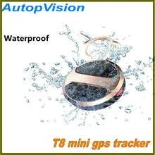 Новые GPS Трекеры Детские трекеры T8 Мини Глобальный реальное время 4 полосы GSM/GPRS/GPS автомобиля устройства слежения