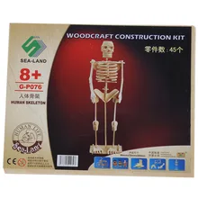 New Child Assemble Model 3D Wood Puzzle font b Toy b font font b Construction b