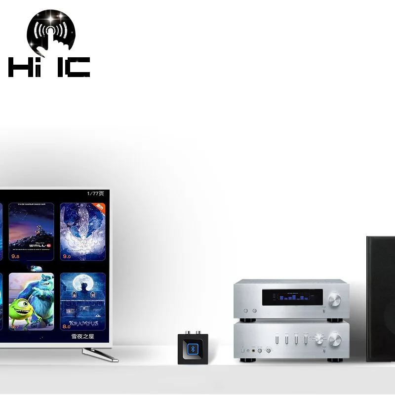 Аудиоприемник Bluetooth 5 0 беспроводной аудиоадаптер без потерь Hi Fi стерео APTX
