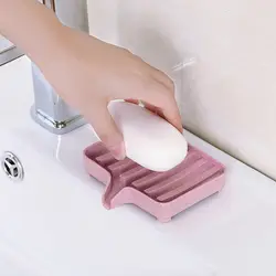 Портативный моды мыльницей Ванная комната Душ дренажное мыло стеллаж для хранения тарелок
