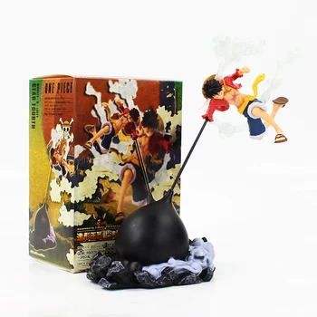

22cm Anime One Piece Gear Fourth SCultures BIG Colosseum Monkey D Luffy Battle Special Color PVC Figure Collectible Model Toy