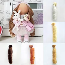 Synthetic Fiber Hair for Dolls BJD 1/3 1/4 1/6 Accessories Wig Hair for Dolls Kurhn BJD SD Pullip American DIY Doll Wig Hair Synthetic Fiber Hair for Dolls BJD 1/3 1/4 1/6 Accessories Wig Hair for Dolls Kurhn BJD SD Pullip American DIY Doll Wig Hair