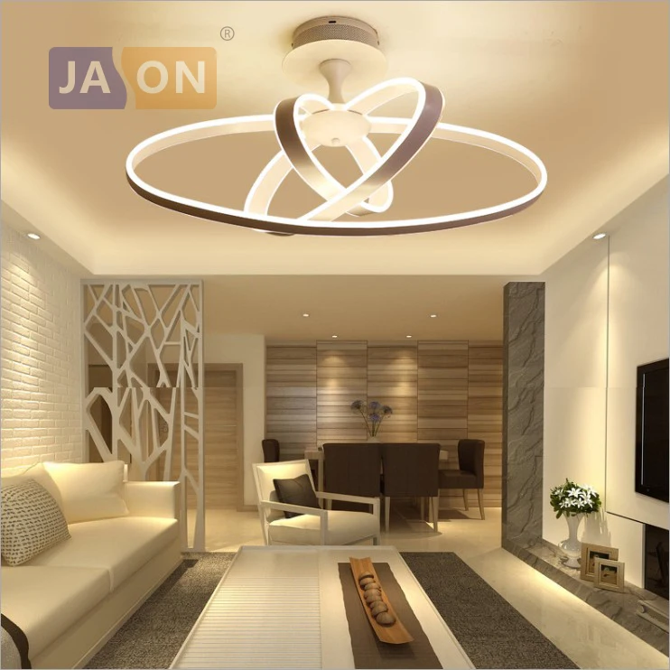 

LED Nordic Iron Acrylic Aluminum White Coffee LED Lamp.LED Light.Ceiling Lights.LED Ceiling Light. Ceiling Lamp For Dinning Room