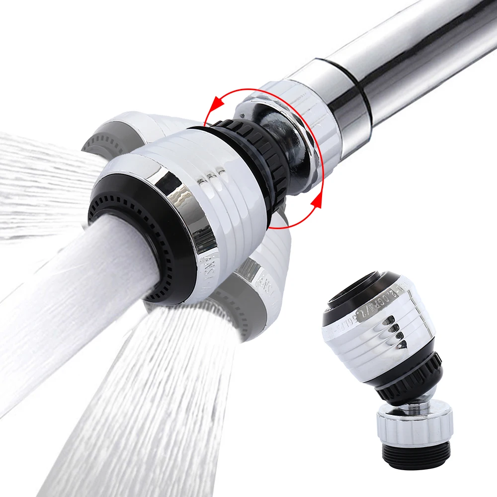Faucet Water Bubbler Aerator 360 Rotate Water Saving Tap Diffuser