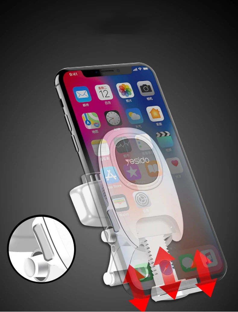 Универсальный Супер адсорбционный магнитный автомобильный держатель для телефона iPhone для samsung сильный магнит, магнитный держатель для крепления на вентиляционное отверстие