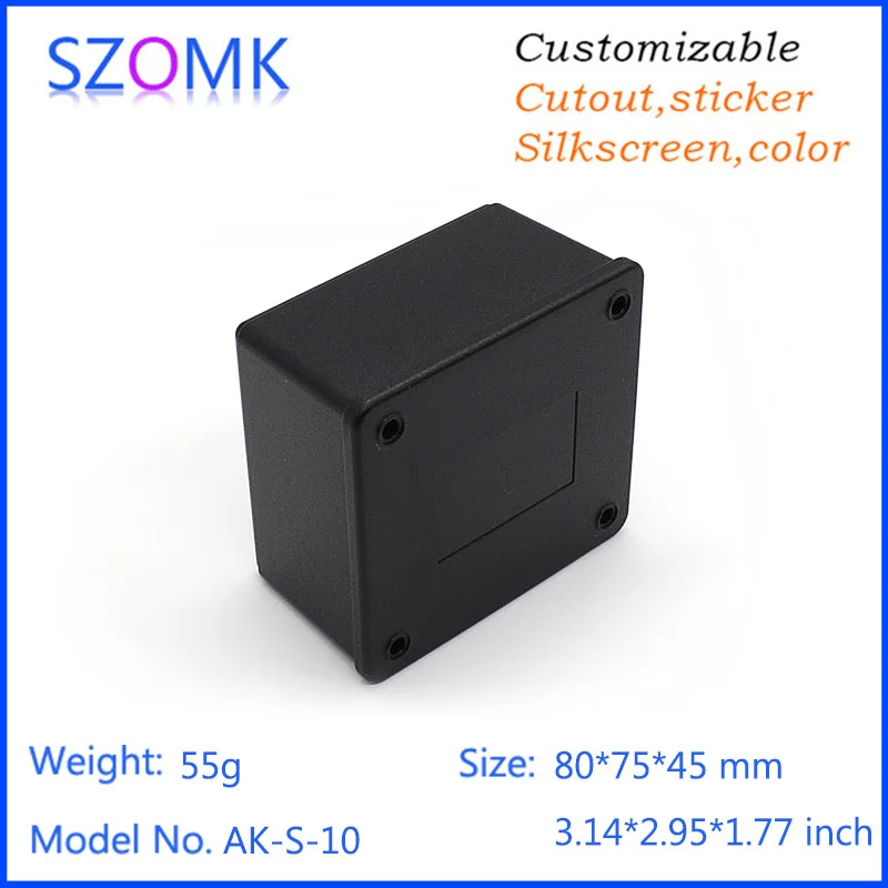 plastic enclosure for electronics control box szomk diy enclosure junction box plastic housing small abs instrument enclosure distribution box black plastic box enclosure electronics case   (2).jpg