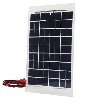 

18V 10W Polycrystalline Chip Solar Panel IP65 Waterproof sunpower chip Outdoor Portable Sun Solar Panel High Conversion