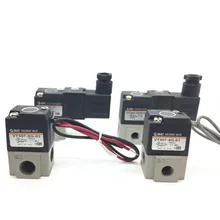 3 способ пневматические высокочастотный электромагнитный клапан 1/8 1/4 нить 12V 24V 220V VT307/VT307V втулка/DIN терминал вакуумный клапан типа