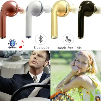 

Bluetooth Earphone Wireless Headset With Mic Handfree Headphone Earpiece For Samsung iPhone Motorola Huawei Lenovo Nokia LG HTC