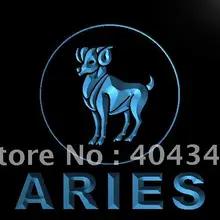LK446-Aries Знак зодиака, астрология Декор светодиодный неоновый свет знак