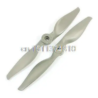 

2Pcs Plastic RC Model Airplane Electric Engine Two Blade Motor Propeller 8x4