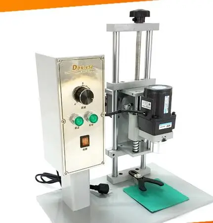 

DDX-450 Desktop Automatic Electric Bottle Capping Axle Machine,Capping Diameter 10-50mm Cap Screwing Machine,Cap Locking 220V