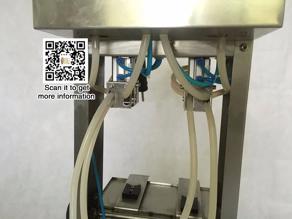 liquid filler vacuum machine for perfume bottles 2 heads perfume filling machine 5