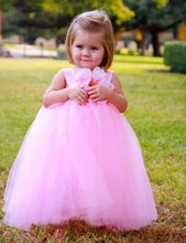 Special Price 2016 New Arrival Flower Girl Dresses with Flower High Quality Ball Party Pageant Communion Girls Kids Dress for Birthday Wedding Special Price 2016 New Arrival Flower Girl Dresses with Flower High Quality Ball Party Pageant Communion Girls Kids Dress for Birthday Wedding