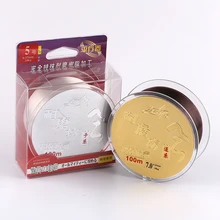 Большая степень натяжения высокопрочные 100 метров рыболовная леска нейлоновая Прочная износостойкая рыболовная приманка 2 шт./партия