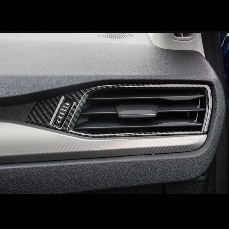 Для Ford Focus 2019 ABS углеродное волокно интерьер автомобильный Кондиционер воздушный