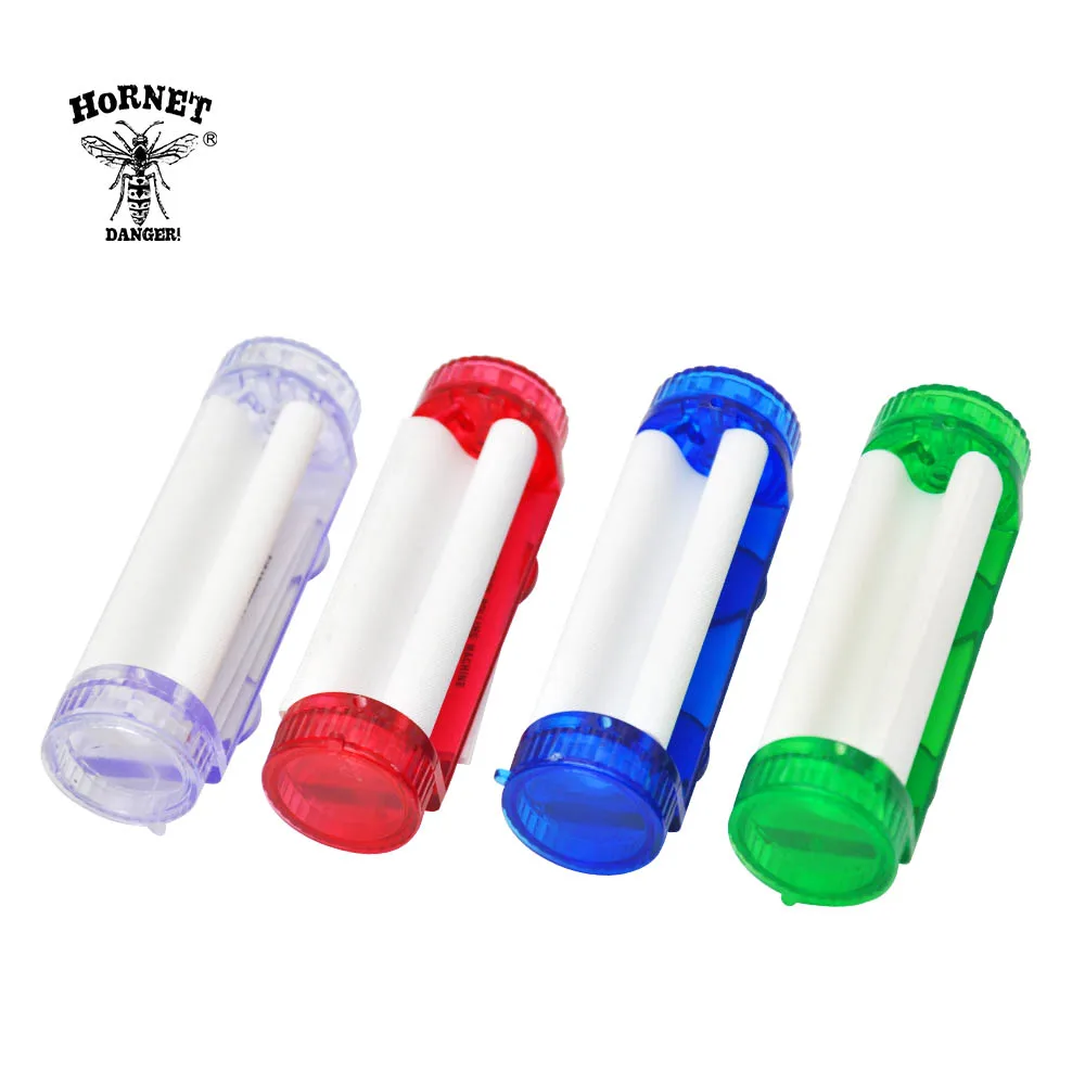 

New Arrival 2 in 1 Plastic Rolling Machine With Herb Grinder And Storage Case Tobacco Roller Cigarette Maker For78/110M Paper
