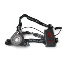 Fashionable Night Running Light Headlight3 Modes USB Rechargeable Head Torch Lamps Light Lamp Frontal Headlight