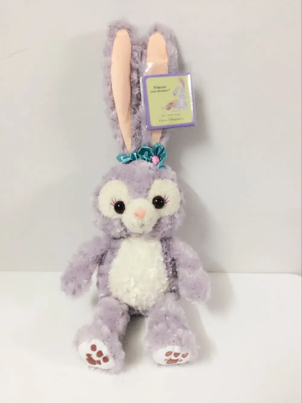 Милые stelllalou игрушки для толкания мультфильм кролик кукла плюшевый c наполнителем животное Стелла Лу друг Медведь Даффи плюшевая подушка для девочки подарок - Цвет: 38cm