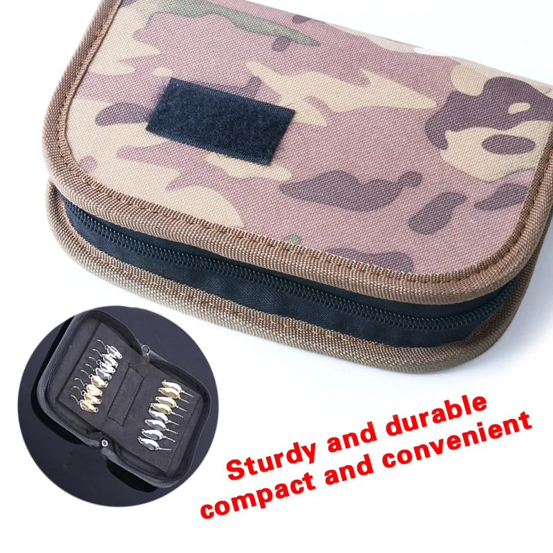 

Fishing Lure Bag 18cm*11cm*4cm Hard Lure waterproof Paillette Bag Fishing Tackle Bag Portable large capacity Tool