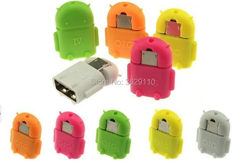 Hopetoth кабель с разъемами микро usbи USB OTG адаптер форма робота андроида для смарт