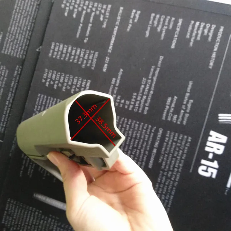 Новый MFT минималистский сток Тактический Rife Регулируемый выжженный Mil Spec