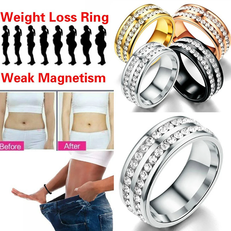Стимулирующее кольцо с желчным камнем, магнитное кольцо для здоровья, для потери веса, для похудения, кольцо для фитнеса, кольцо для снижения веса