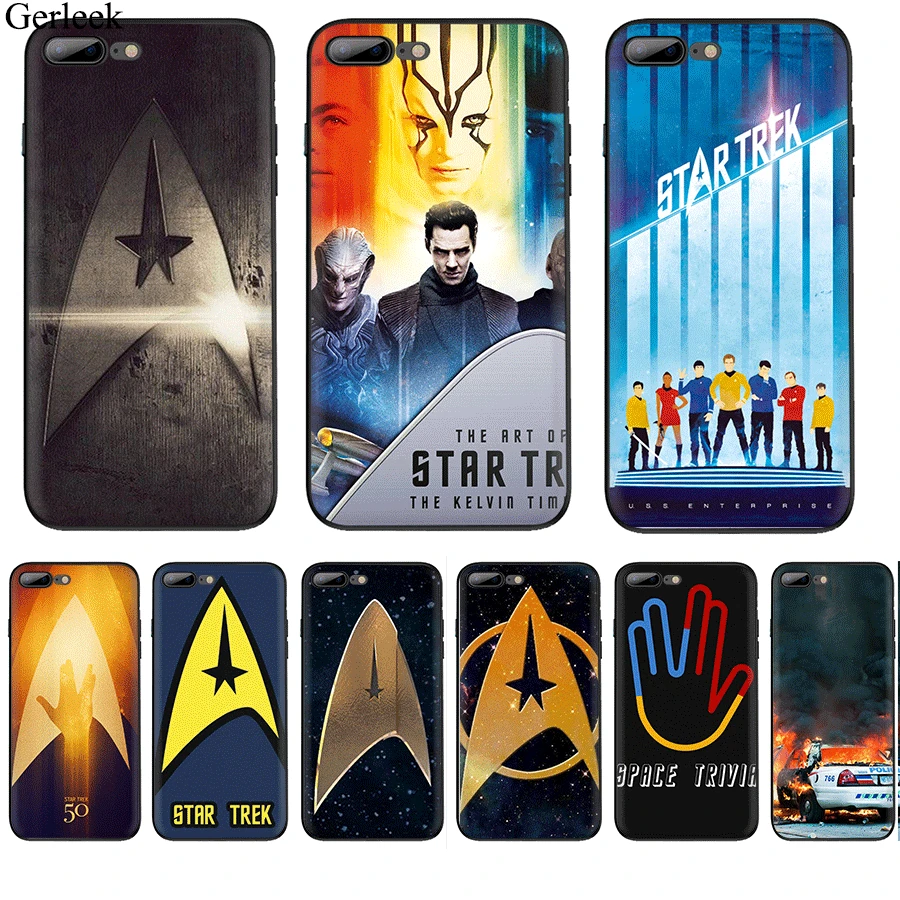 

Star Trek Mobile Phone Case TPU Cover for iPhone 11 Pro XR X XS Max 7 8 6 6S Plus 5S SE 5 Shell