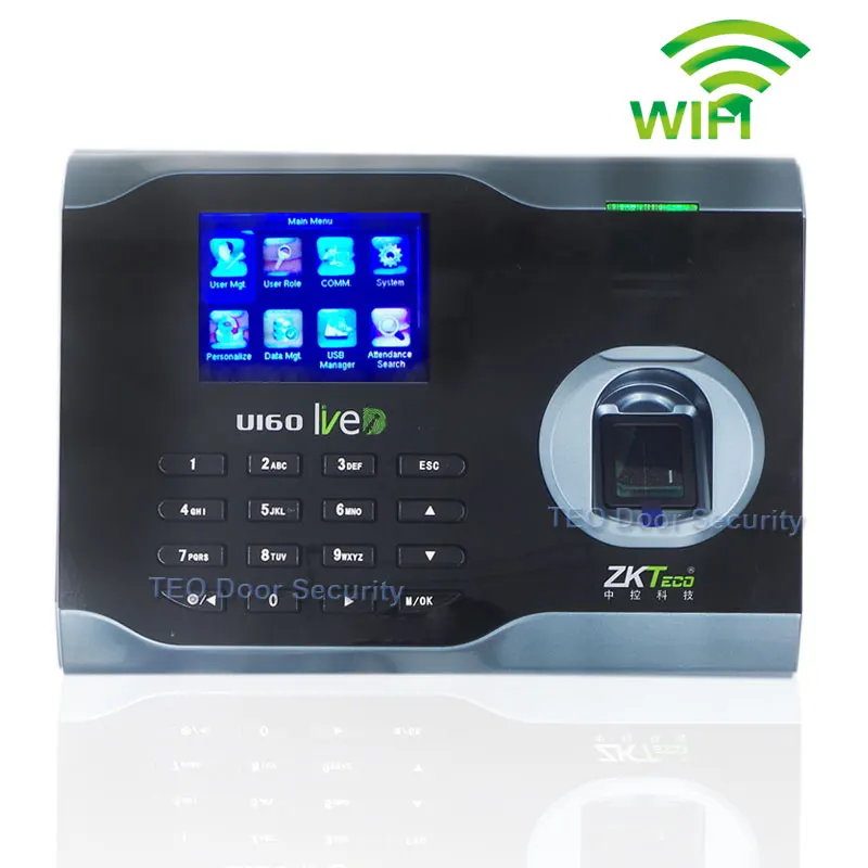 Пальчиковая печать посещаемость времени Wi Fi система Aattendance с ZMM220 аппаратная