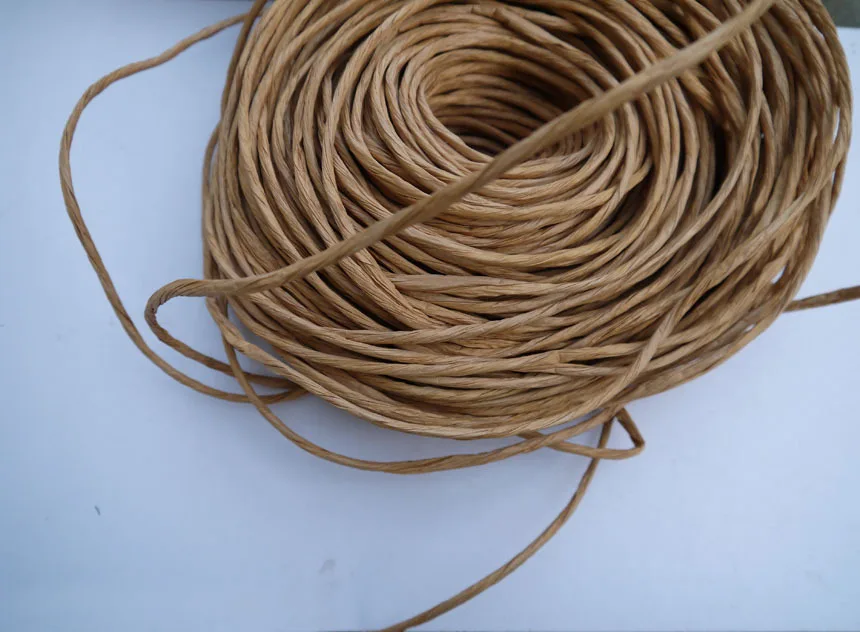 

10m paper flower material twine kraft color