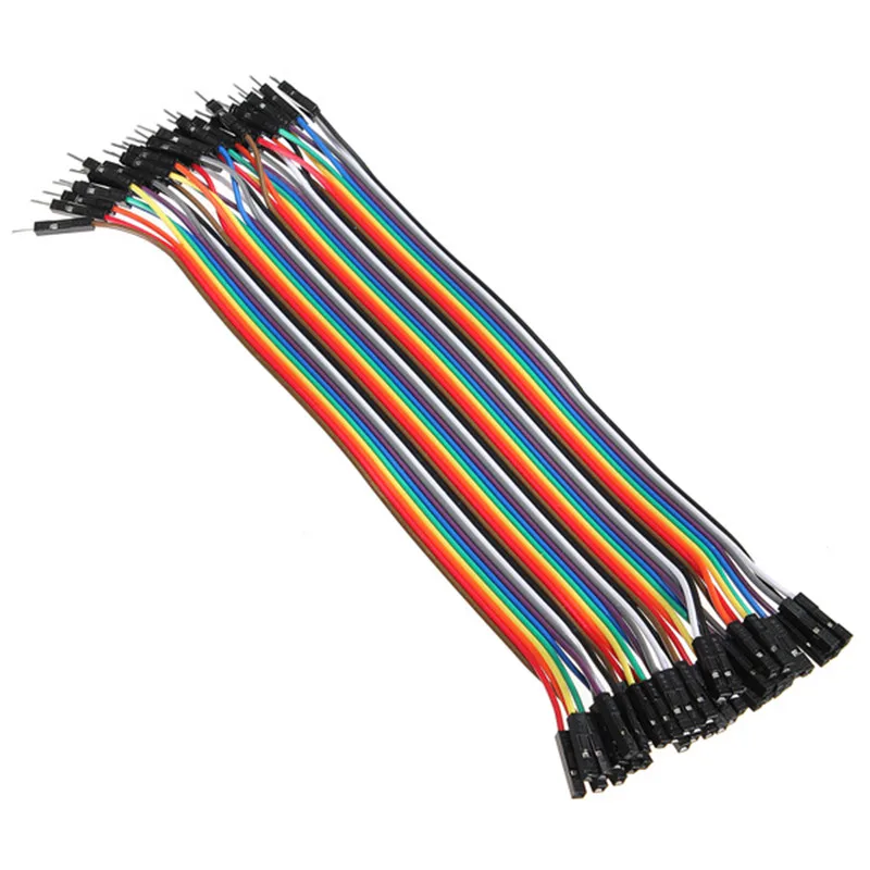 High Quality 40Pcs 20cm Male To Female Jumper Wire Cable For Arduino For font b RC
