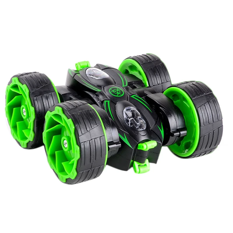 

Rc Car 2.4Ghz 1/18 4Wd Remote Control Car Amphibious Vehicle Double-Sided Stunt Car Scale 360 Degree Cars Toys