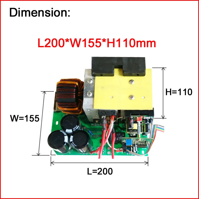 ZX7 315 IGBT Управление PCB одной плате для mma сварочный аппарат AC220V Потребляемая