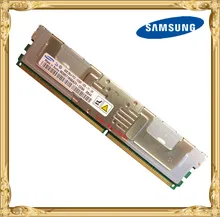 Samsung servidor de memória ddr2 8gb 16gb, 667mhz PC2-5300F ram ecc fbd FB-DIMM totalmente buffered 240pin 5300 8g 2rx4