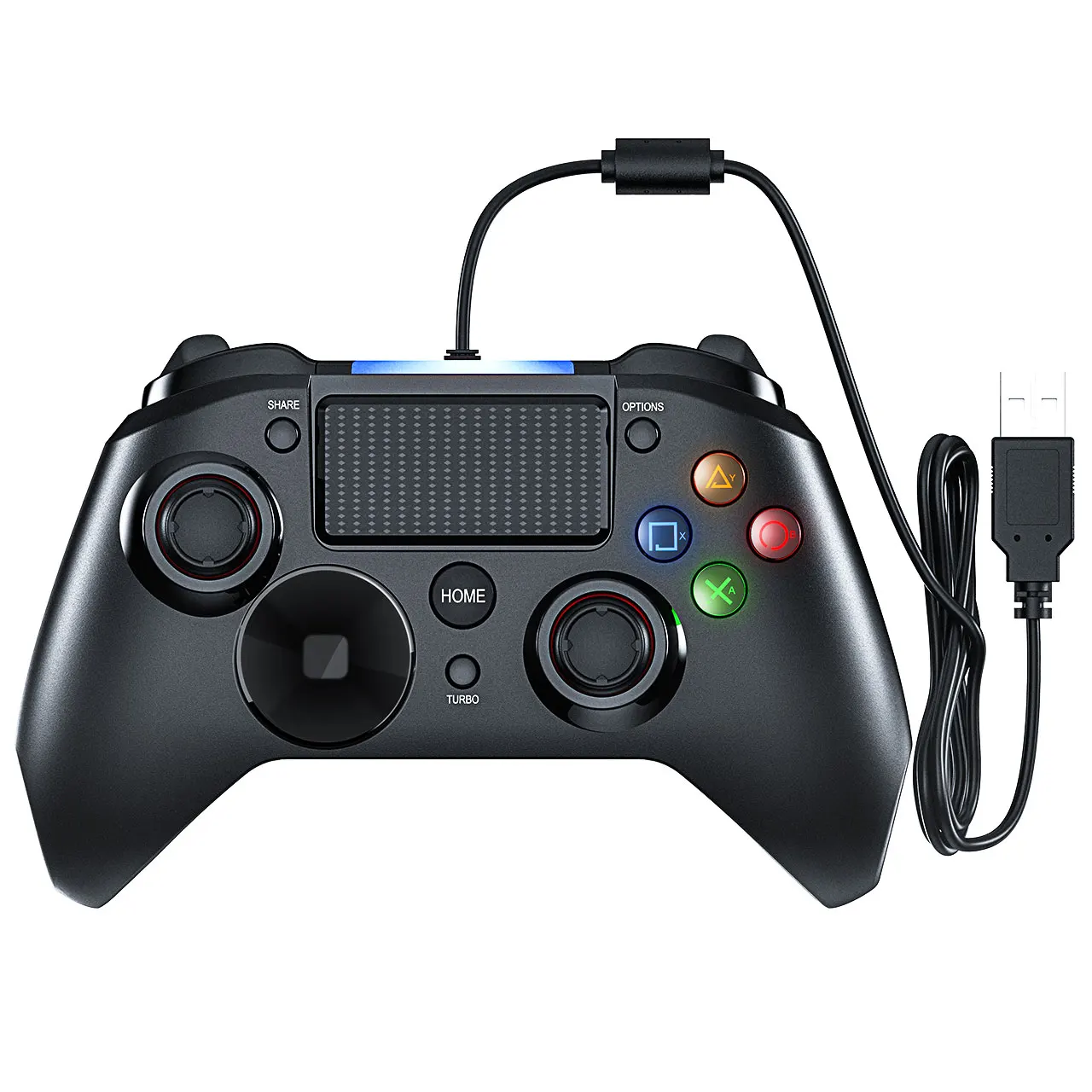  PICTEK Wired Gaming Controller for PS4 Game Controller USB Gamepad for PC Computer Laptop Gaming Pl