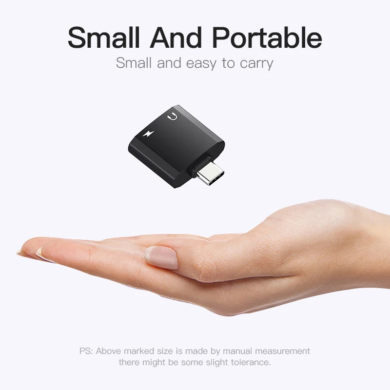 Адаптер Vention с USB Type C на 3 5 мм AUX аудио USB3.1 разъем для наушников Xiaomi 6 Note MIX HUAWEI P20 Pro c